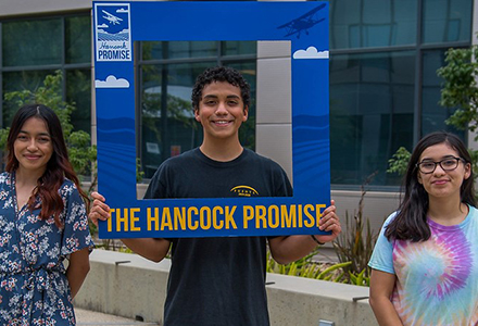Promise students on campus.